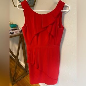 BCBG Red dress. size 4